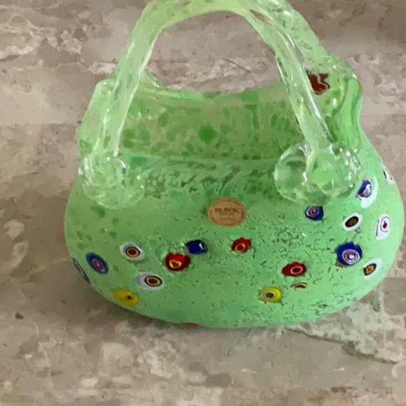 BLOCK CRYSTAL Madison Handbag Vase - Picture 2 of 5